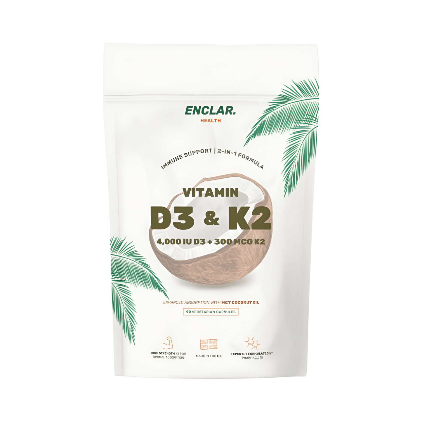 ENCLAR VITAMIN D3 K2 4000IU