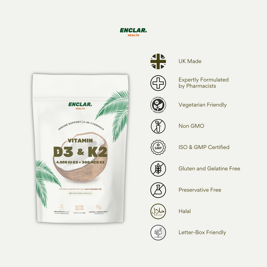 VITAMIN D3 K2 4000IU CAPSULES