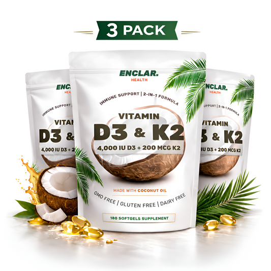 Vitamin D3 K2 – 3 Pack