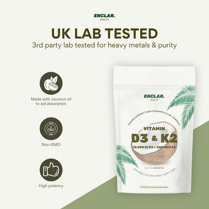 ENCLAR VITAMIN D3 K2 SOFTGELS